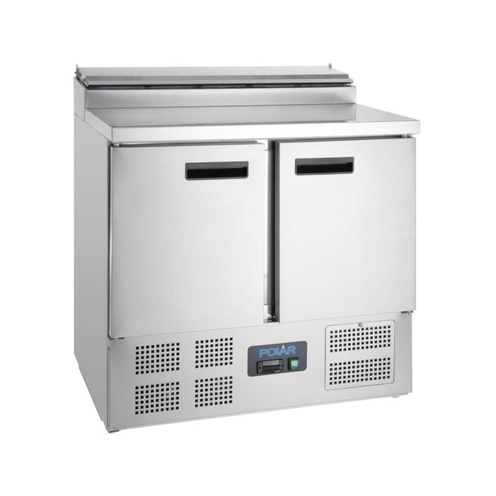 Polar G-series Pizza Prep Counter Fridge 254ltr - Pizza Prep Fridges (g604-a)