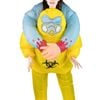 Inflatable Hazmat Kids Novelty Piggyback Halloween Costume - One Size