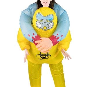 Inflatable Hazmat Kids Novelty Piggyback Halloween Costume - One Size