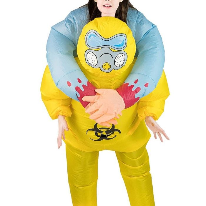 Inflatable Hazmat Kids Novelty Piggyback Halloween Costume - One Size