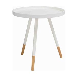 Modern Furniture INNIS 46x46x48cm Side Table - White