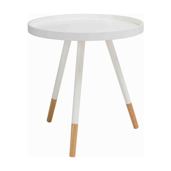 Modern Furniture INNIS 46x46x48cm Side Table - White