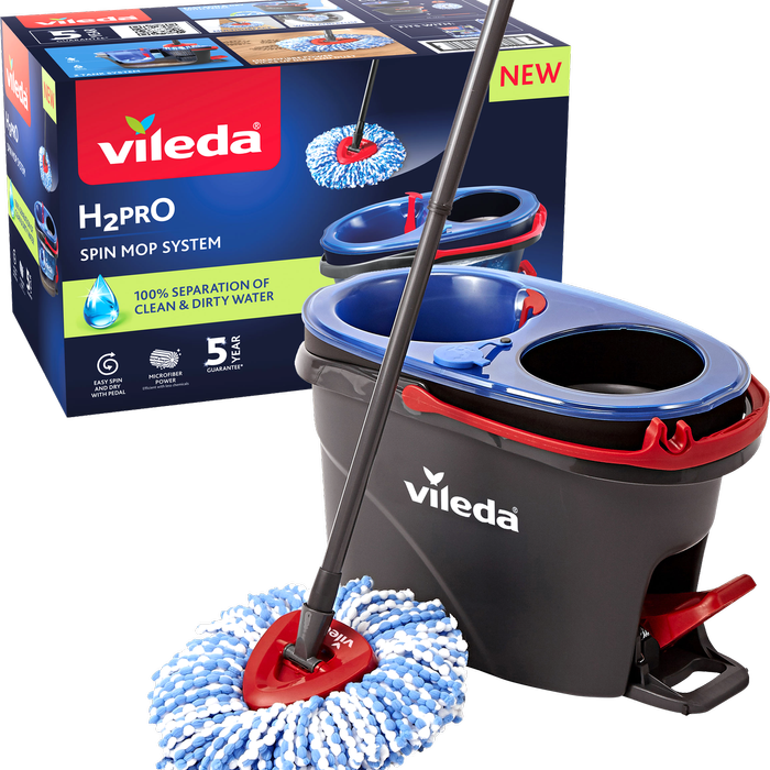 Vileda H2Pro Spin Mop And Bucket System