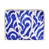 LVD Blue/White Abstract Print Tote Bag W/ Rope Handles 42x17x32cm
