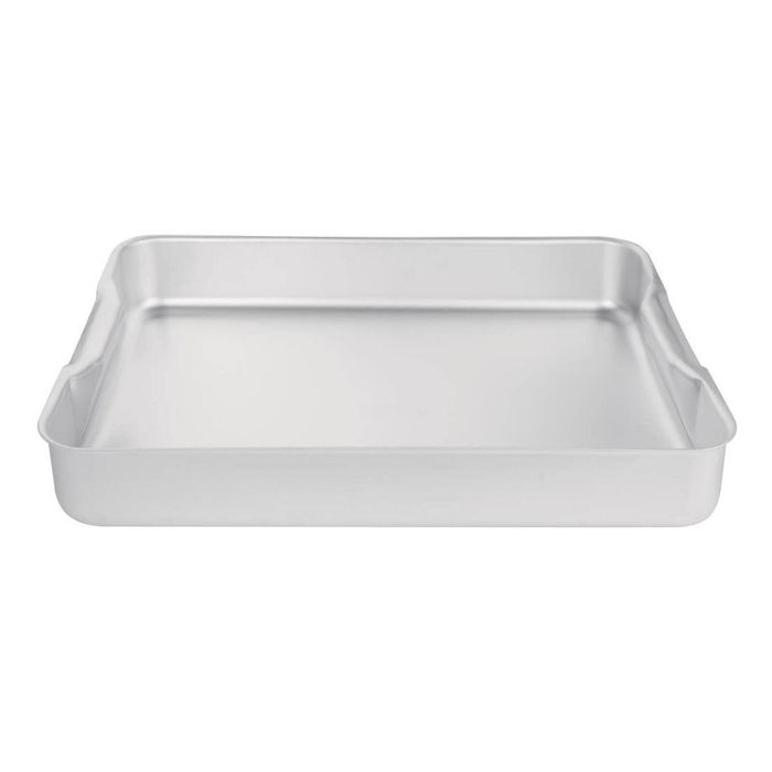 Vogue Aluminium Roasting Dish 470mm Ovenware Heavy Duty Professional Pan