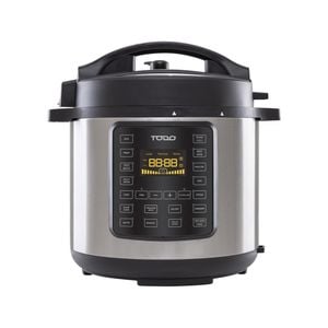TODO 6L Electric Pressure Cooker 1000W 15 Preset Functions
