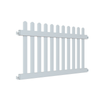 Rapid 1800 x 900mm White PVC Temporary Fence Panel