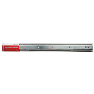 Hafele 500mm Silver Ball Bearing Runners - Pair