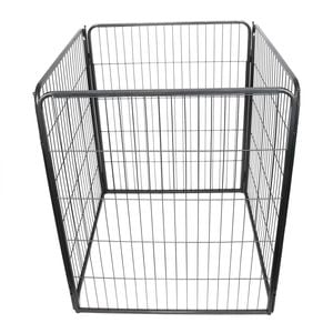 YES4PETS 4 Panels 100 cm Heavy Duty Pet Playpen Fence Extension