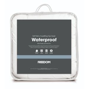 Freedom Dry Sleep Waterproof Mattress Bed Protector King