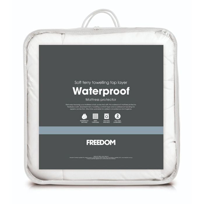 Freedom Dry Sleep Waterproof Mattress Bed Protector King