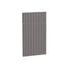Kaboodle 450mm Smoked Grey V-Groove 1 Door / 1 Drawer Panels