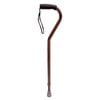 Livingstone Walking Stick Swan Neck Aluminium Bronze Adjustable 78-100 cm