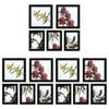 3x 5pc Frankie & Me Wooden Collage Picture Frame Home/Office Photo Decor Black
