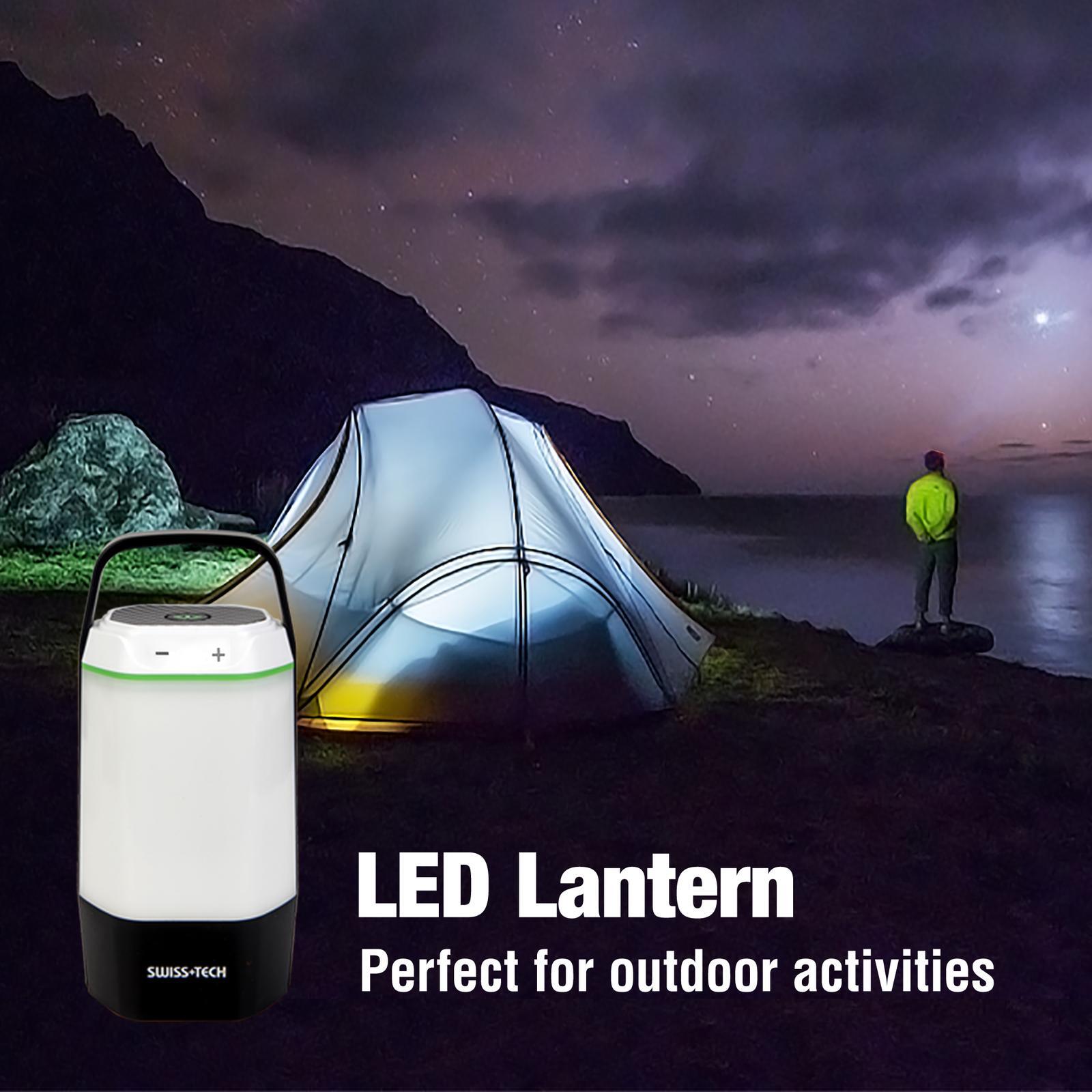 SWISS TECH 800lm Rechargeable LED Lantern Bunnings Australia