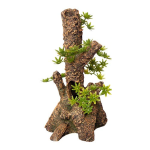 Aqua One Umbrella Pine Stump Small Ornament 12.5x13.5x23.5cm (37476S)