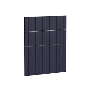 Kaboodle 600mm Berry Blue V-Groove 3 Drawer Panels