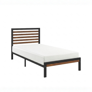 Zinus Single Package Set - Kai Bed Frame & 20cm Green Tea Memory Foam Mattress Set