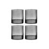 Tempa Ava Set of 4 Whisky Glasses - Charcoal