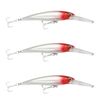 3x Rapala 14cm X Rap Magnum 20 Deep Diving Trolling Lures - Red Head