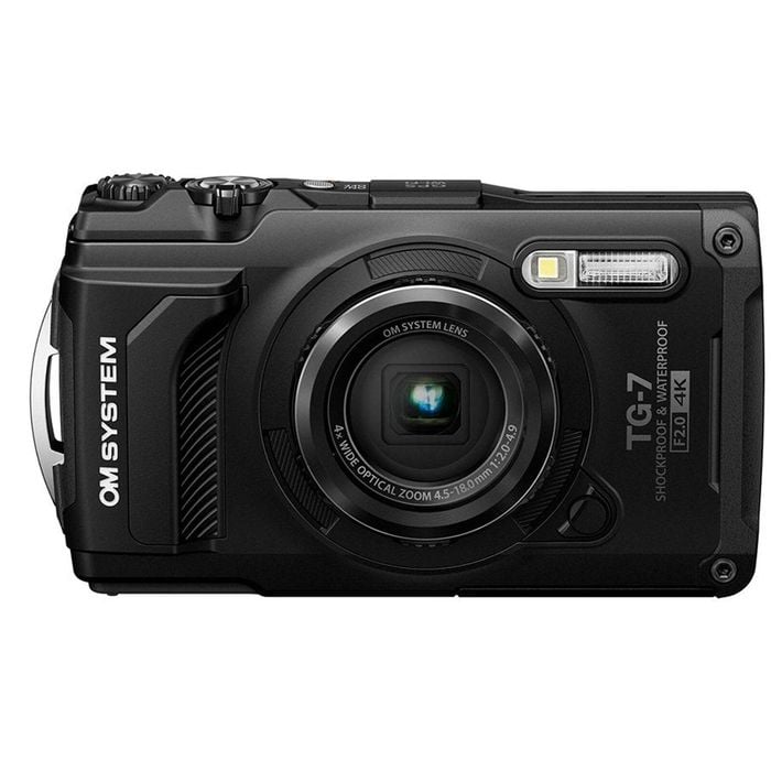 OM System Tough TG-7 Digital Camera (Black)