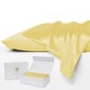 Luxor Crown CHAMPAGNE Set of 2 Mulberry Silk Pillowcases