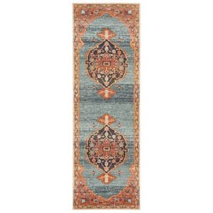 Heritage 862 Rust 300x80cm Rug