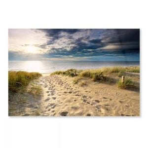 Sand Path to North Sea  Print 100% Australian Made 120 x 90cm  (Acrylic)