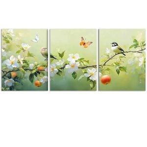 3pcs Deco Modern Contemporary Nature Perfect Print 100% Australian Made 3 x 40x60cm (Metal Print)
