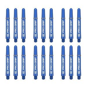 18pc Target Pro Grip Nylon Shaft/dart Stem Replacement Accessory Medium Blue