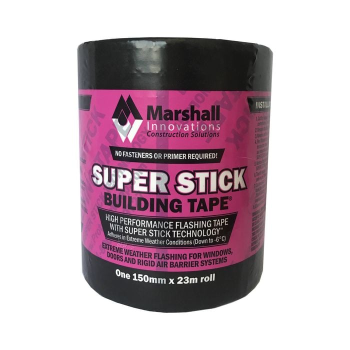 SUPER-STICK 150mm x 23m Building Tape