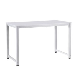 Artiss Computer Desk Home Office Study Table White 120cm