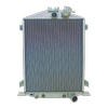 Cal Custom 1932 Ford Hi-Boy Aluminium Radiator Suit SBC Motor, Small Block Chev