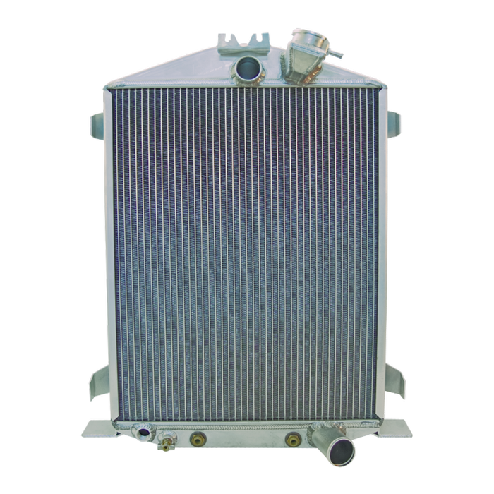 Cal Custom 1932 Ford Hi-Boy Aluminium Radiator Suit SBC Motor, Small Block Chev