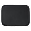 Argon Tableware Rectangular Serving Tray - 51 X 38cm - Reusable Non Slip Stackable Rubberized Food Drinks Platter Tray