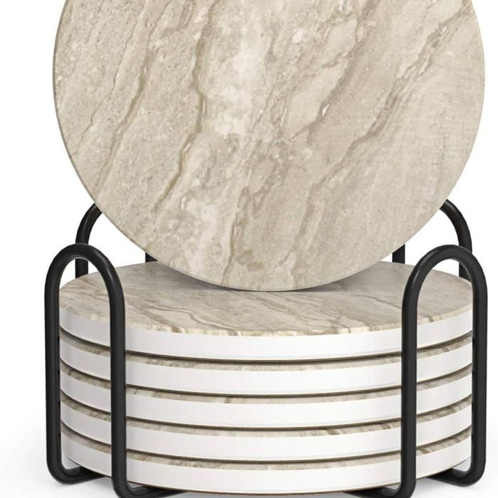 LIFVER by Dowan Coasters for Coffee Table Set of 6
