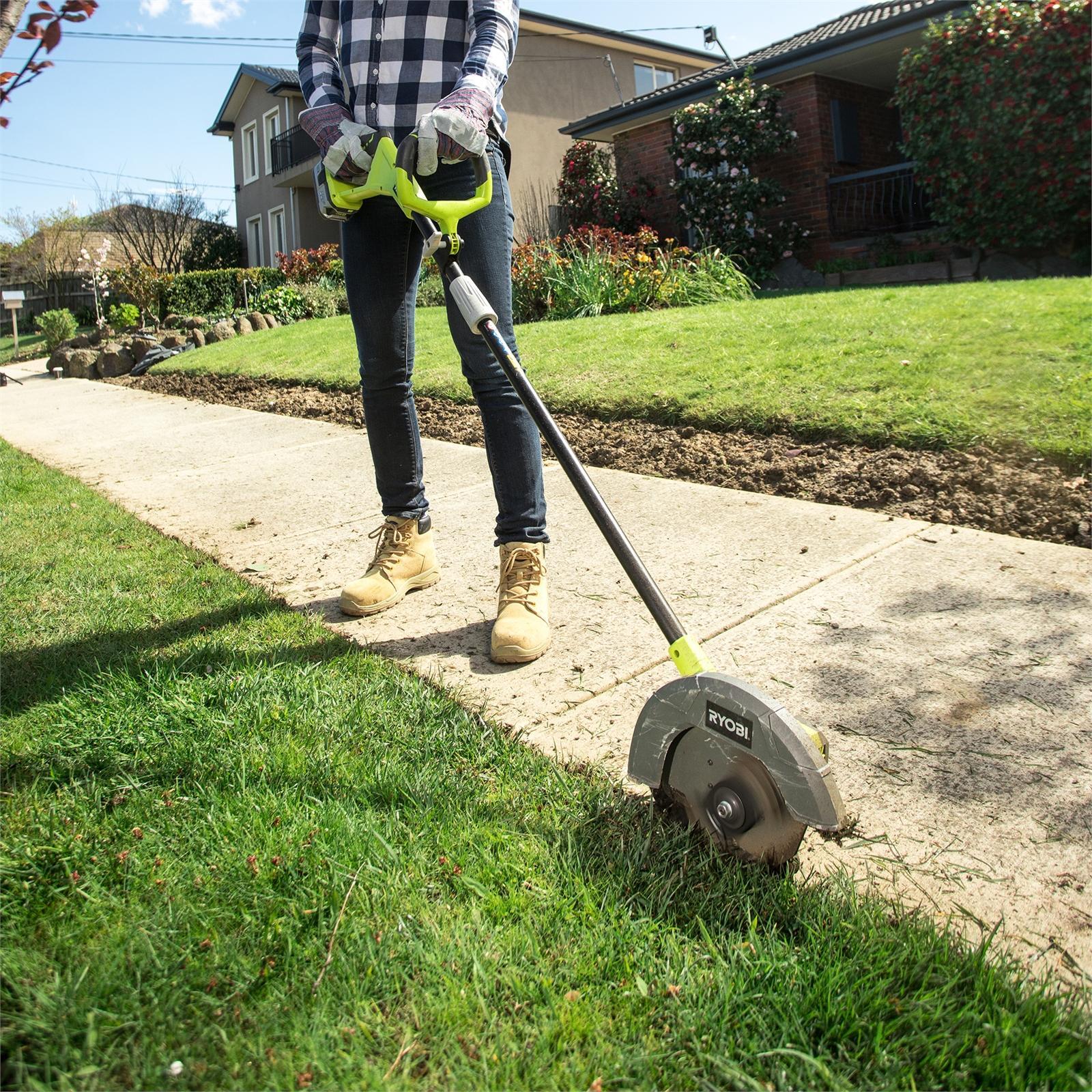 Cordless edger bunnings sale