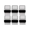 Brother 40mm X 90mm Black Stamp (box Of 6) [pr4090b6p]