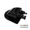 Exotronic Black Solar Connector Cable Entry Cover