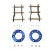 Machter Autoparts 32mm Strut Spacers & 2'' Extended Shackles Fit For Mitsubishi Triton MN ML 2006-2015