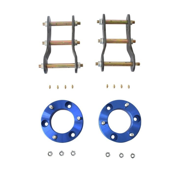 Machter Autoparts 32mm Strut Spacers & 2'' Extended Shackles Fit For Mitsubishi Triton MN ML 2006-2015