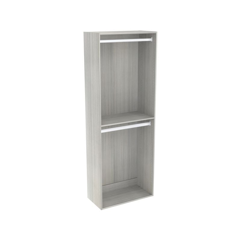 Lugna 2048 x 750 x 380mm Mist Double Hang Robe Insert