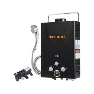 San Hima Portable Gas Hot Water Heater System 8l