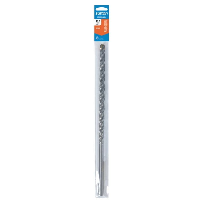 Sutton Tools 16 x 400mm DB TCT Masonry Drill Bit