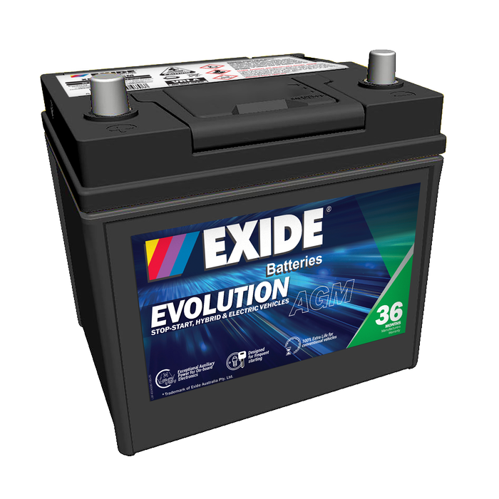 Exide Evolution XD23R-AGM Hybrid Auxiliary Battery