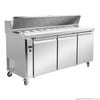 Thermaster SLB180 three large door Sandwich Bar Fridge