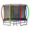 Kahuna 8 ft x 11 ft Rectangular Trampoline Rainbow Outdoor