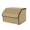 SOGA Medium Beige Car Boot Organizer