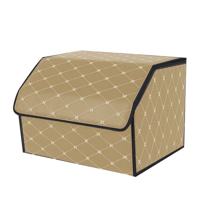 SOGA Medium Beige Car Boot Organizer