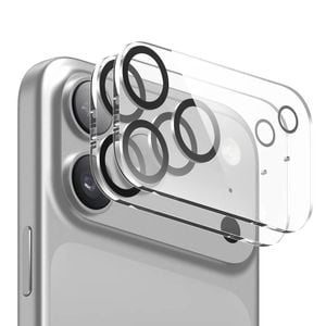 2 Pack MEZON Apple iPhone 17 Pro Max (6.9") Full Cover Camera Lens Tempered Glass